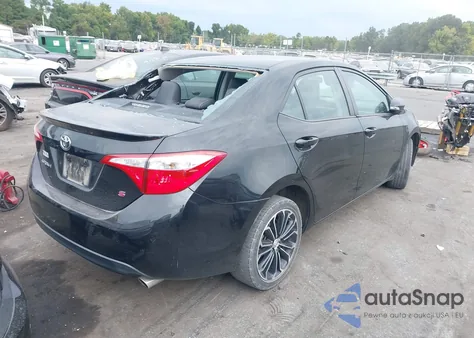 2015 Toyota Corolla S Plus из США, поврежденный, VIN 2T1BURHE9FC372582